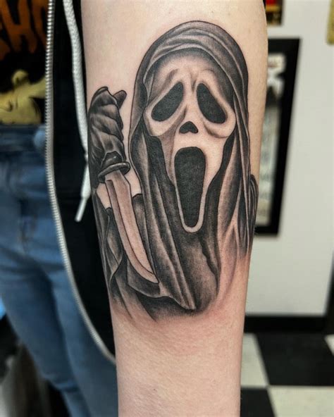 Ghostface Tattoo Meanings Designs And Ideas Neartattoos