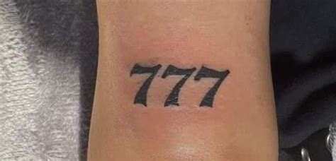 Gi I M Tattoo 777 Meaning M I Nh T 2024