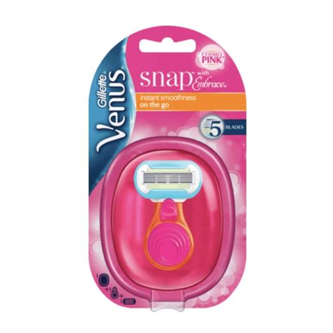 Gillette Venus Extra Smooth Snap Pink Razor 1 Pack