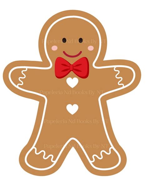 Gingerbread Couple Png File Digital Image Christmas Holiday Party Digital Download