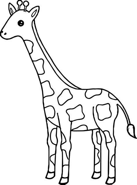 Giraffe Free Coloring Page Download Print Or Color Online For Free