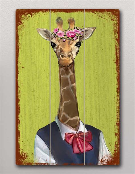 Giraffe Wall Art Decor Inspiration and Ideas