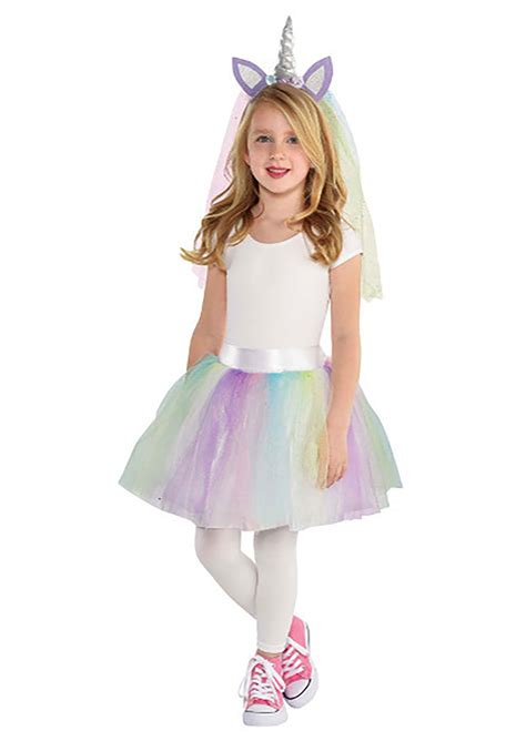 Girls Unicorn Costume Accessory Kit Party City Girl Unicorn Costume