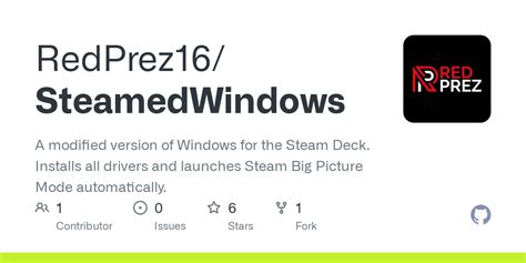 Github Redprez16 Steamedwindows A Modified Version Of Windows For