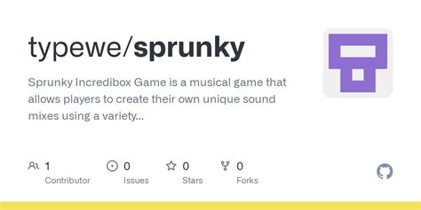 Github Typewe Sprunky Sprunky Incredibox Game Is A Musical Game That