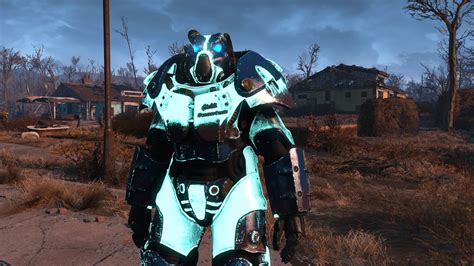 Glowing Nuka Cola Quantum X01 Power Armor At Fallout 4 Nexus Mods And