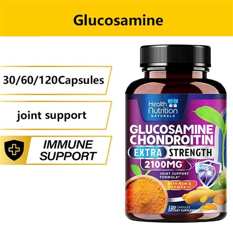 Glucosamine Chondroitin Msm Triple Strengthbones Joints Supplements