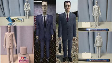 3D Print Gman from Half Life with Stunning Detail