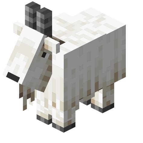 Goat How To Craft Goat In Minecraft Minecraft Wiki