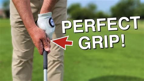 Golf Grip Perfect Left Hand Grip Placement Youtube