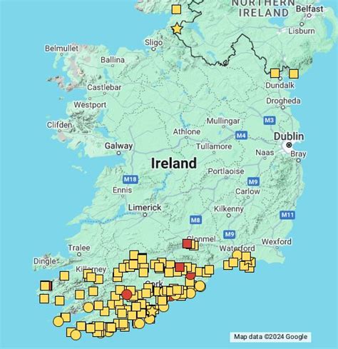 Google Map Of Ireland