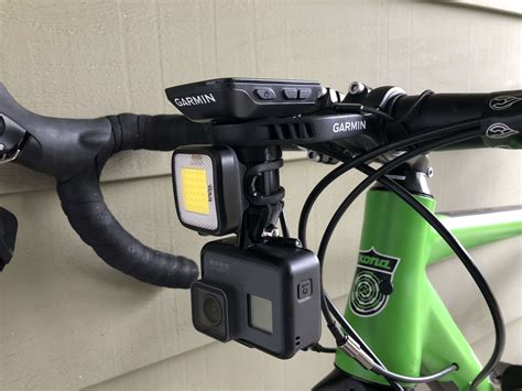 Gopro Mount For Garmin Out Front Bike Mount By Kevin Wong Download Free Stl Model Printables Com