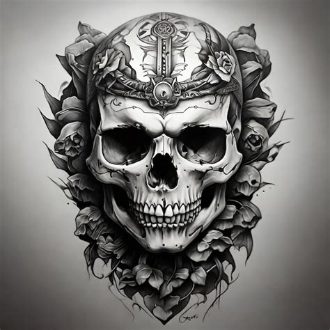 Gothic Skull Tattoo Ideas Embrace The Symbolism Of Mortality Premium