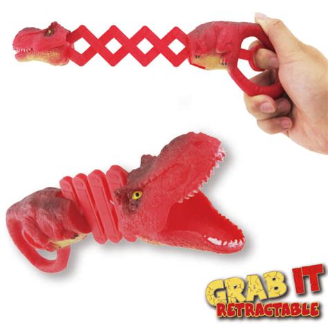 Grab It Retractable Dinosaur Grabber F5043 1Rdid Foluck Novelty Toys