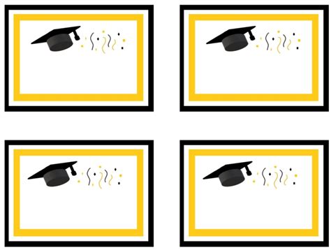 Graduation Label Templates Printable Word Searches