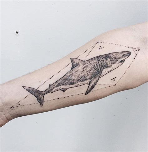 7 Great White Tattoo Designs You'll Love