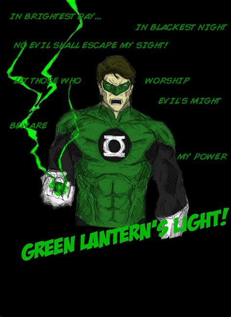 Green Lanterns Oath By Armanddj On Deviantart