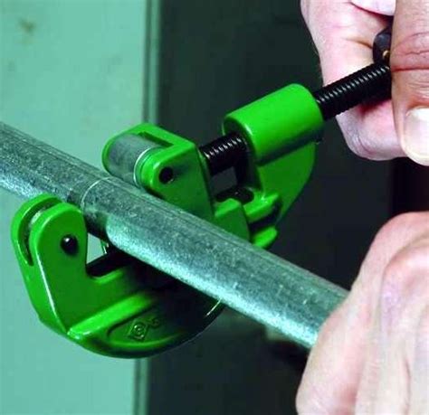 Greenlee Makes Conduit Cutting Easy