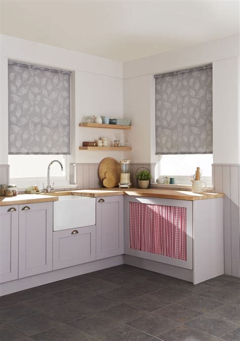 Grey Kitchen Roller Blinds Blindza