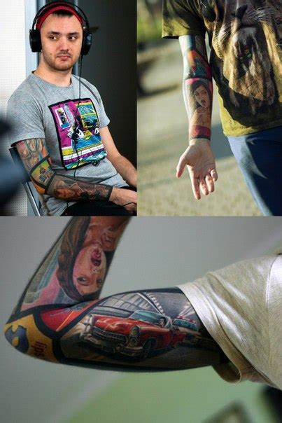 Gta Comics Tattoo Sleeve Best Tattoo Ideas Gallery