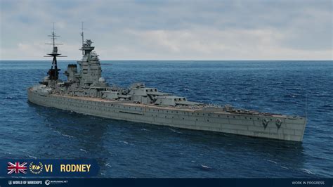 HMS Rodney: A Formidable British Battleship of WWII