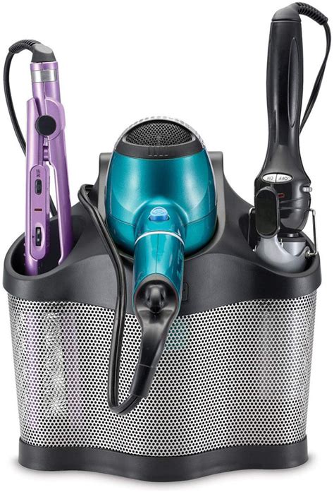 Hair Dryer Curling Iron Holder Caddy Flat Iron Hair Straightener