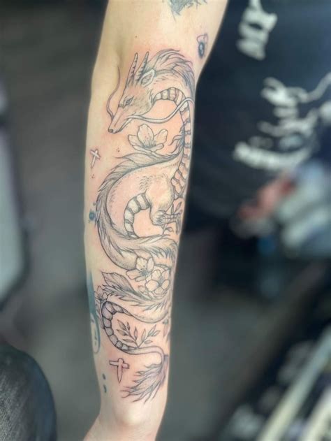 Haku From Spirited Away Tattoo By Moni Tattoo In Cary Nc What Do You