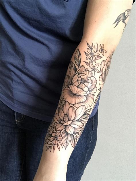 Half Sleeve Tattoo Designs Lower Arm Halfsleevetattoos Quarter