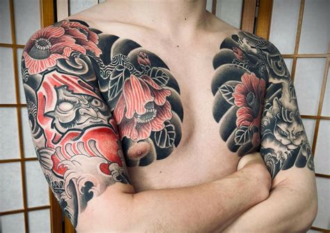 Half Sleeve Tattoo Japanese