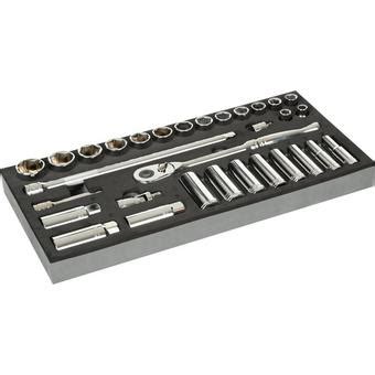 Halfords Advanced 31 Piece 3 8 Socket Set Modular Tray Ebay