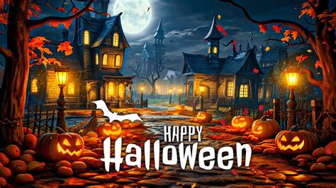 Halloween Background Ambiance Horror Nights Jack O Amp 39 Lanterns Youtube