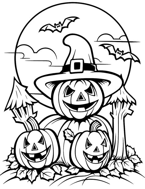 Halloween Coloring Pages Free Printable Pdf From Primarygames