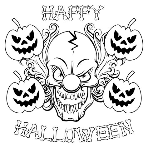 Free Printable Halloween Coloring Pages for Kids