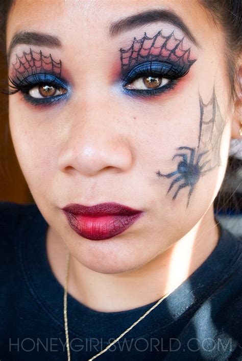 Halloween Makeup Amazing Spiderman Inspired Makeup Look