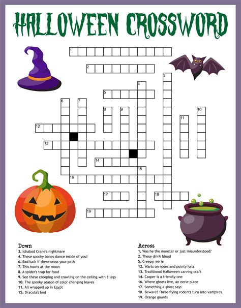 Halloween Puzzles Printable