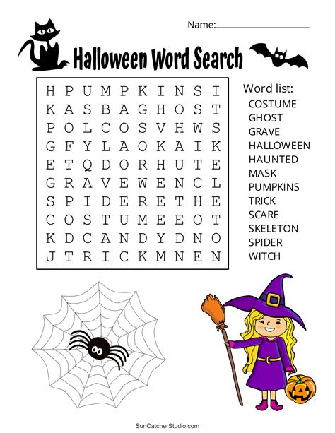 Halloween Word Search