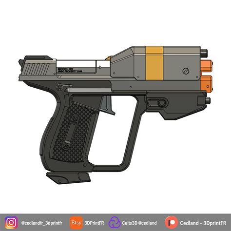 5 Ways to 3D Print Halo Pistol STL Files