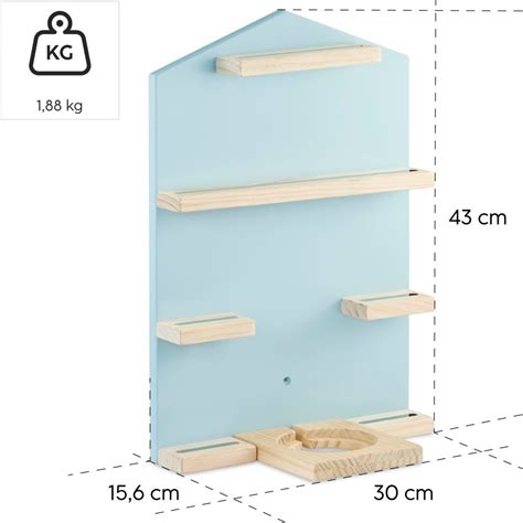 Hama Shelf For Toniebox And Tonies Magnetic Storage Blue Galaxus