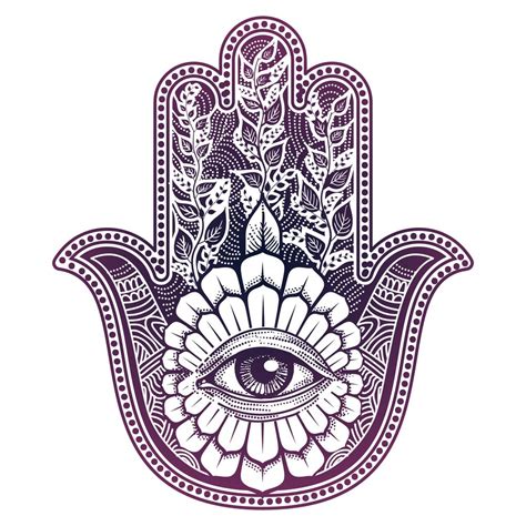 Hamsa Hand Of Fatima Art Print By Anita Ponne X Small Hamsa Hand