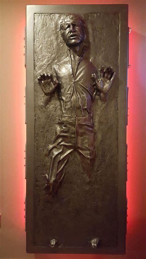 Han Solo Frozen in Carbonite: A Star Wars Icon