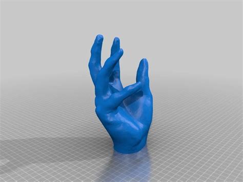 Hand 3D Model Thingiverse