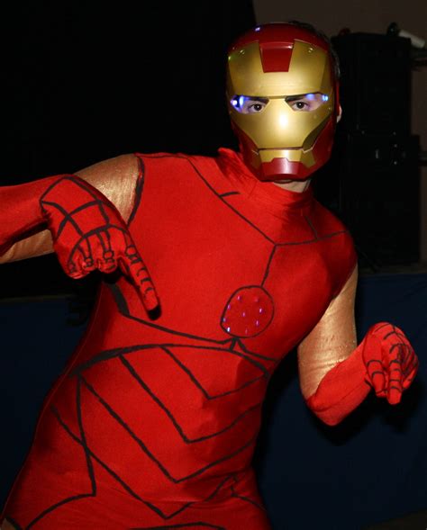 Hand Made Iron Man Costume 3 Steps Instructables