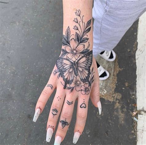 Hand Tattoo Ideas for Women Inspiration and Designs