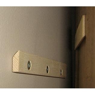 Handyct 47 Amp Quot Wide Wooden French Cleat Hanger System 3 Amp Quot Height X 3 4 Amp Quot Thick Plywood Home