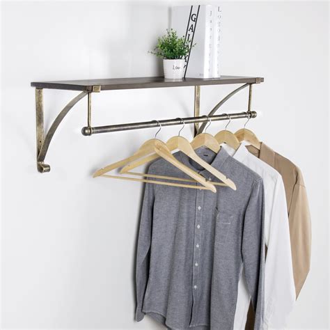 Maximize Space with Wall Mounted Hanger Rack