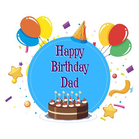 5 Free Happy Birthday Dad Card Printables