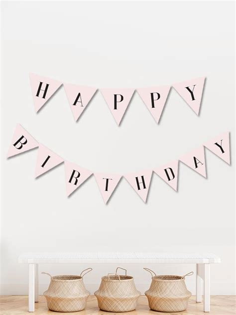 Happy Birthday Printable Letters Free Happy Birthday Printable Sign Pink Urban Mamaz Shop