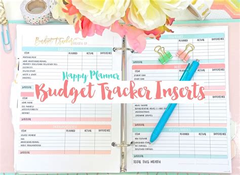 Happy Planner Budget