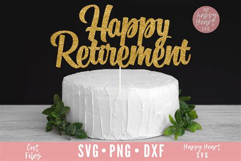 5 Creative Happy Retirement Cake Topper Ideas