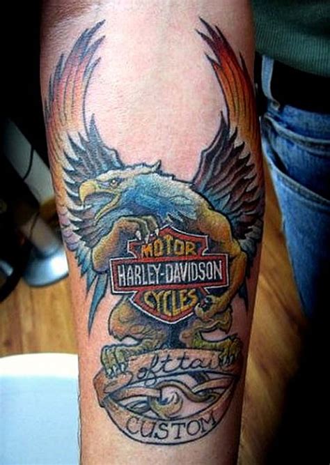 Harley Davidson Tattoo Designs for Bikers and Enthusiasts